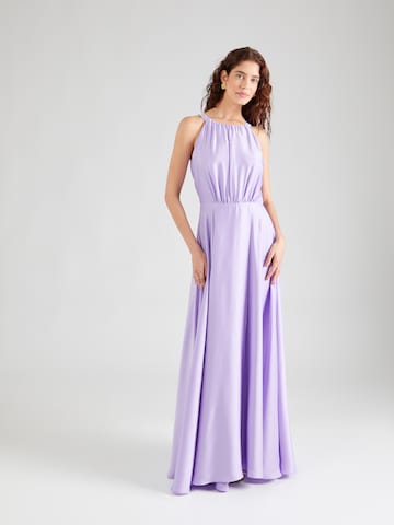 SWING - Vestido de noche en lila: frente