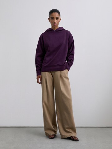 Scalpers Mikina – fialová: přední strana