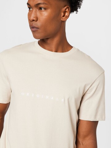 JACK & JONES - Ajuste regular Camiseta 'Copenhagen' en blanco