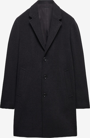 MANGO MAN Between-Seasons Coat 'Haki' in Grey: front