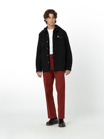 regular Pantaloni con piega frontale '874 WORK' di DICKIES in rosso
