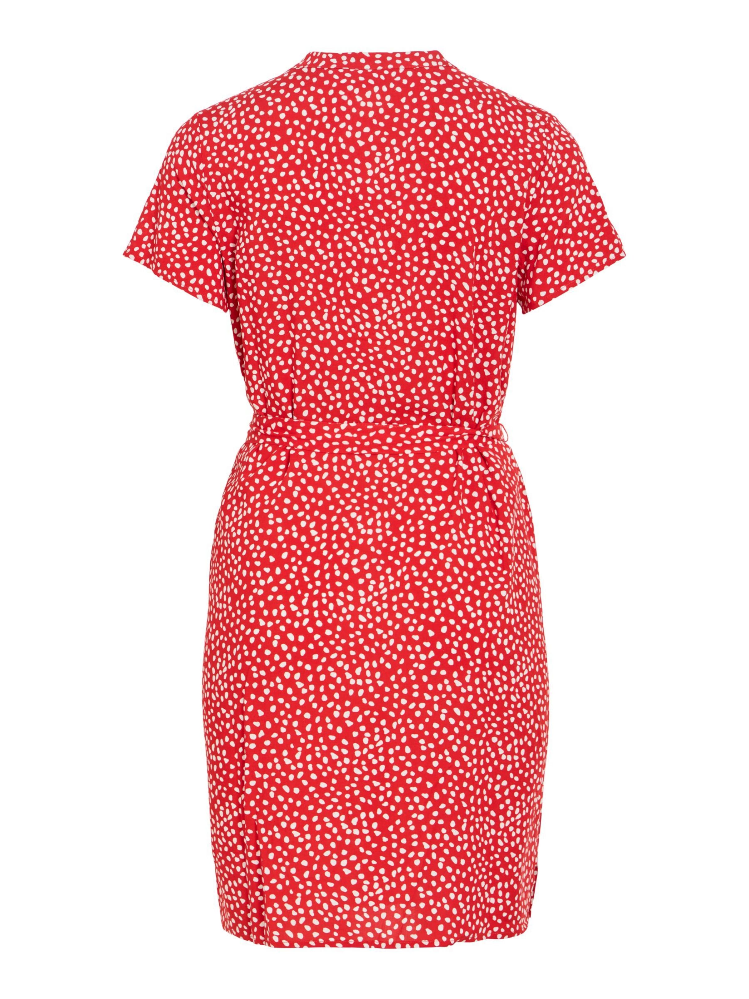 Robe-chemise 'VIIda Paya' VILA en rouge