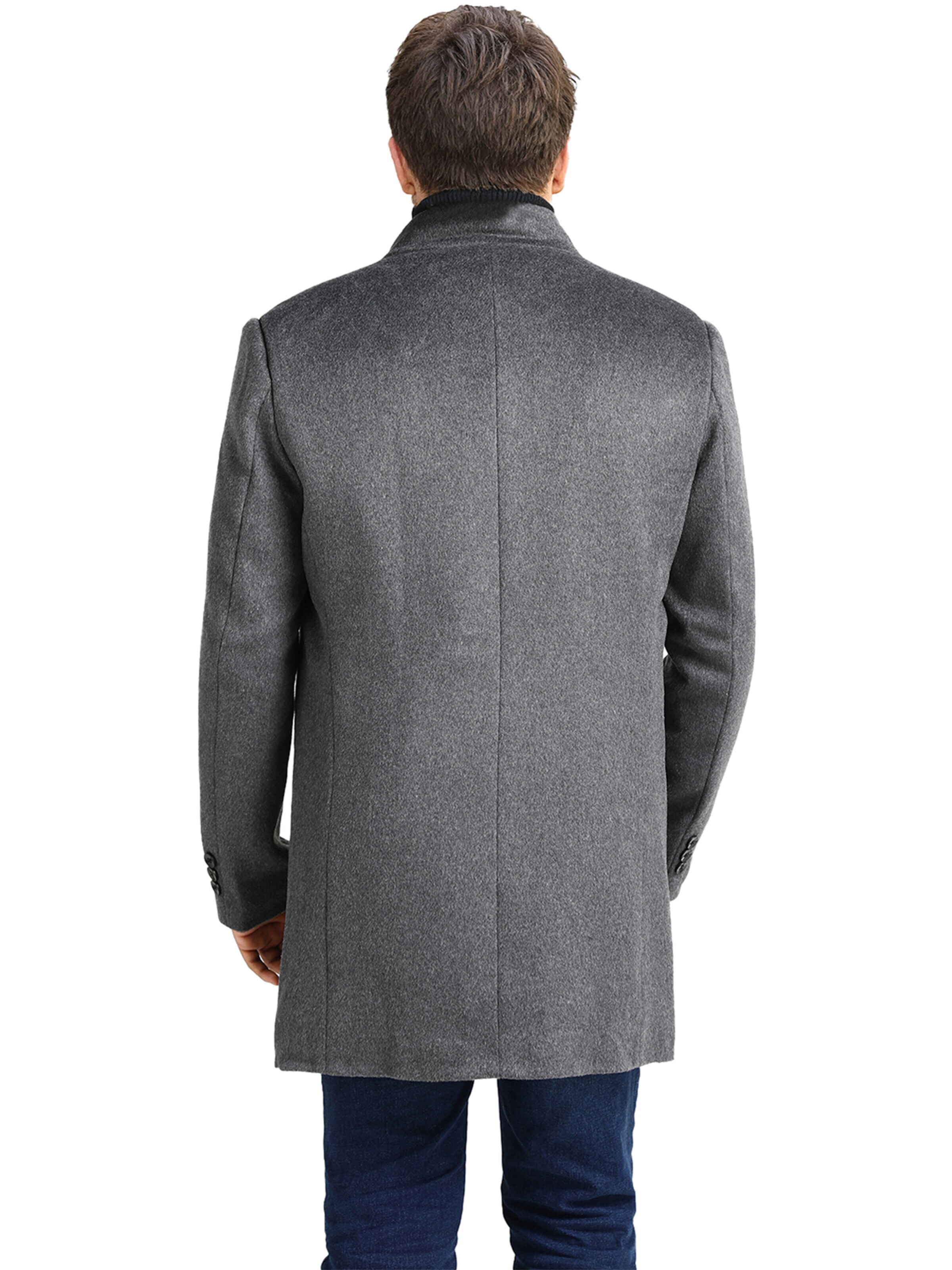 YOUTHUP Winter Coat 'Winterfester' in Grey