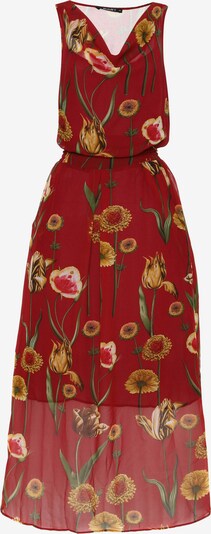 Madam-T Kleid 'Zakia' in mischfarben / rot, Produktansicht