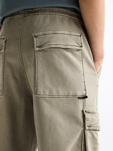 Pull&Bear Regular Cargobroek in Beige