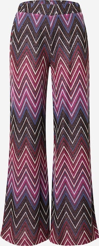 IMPERIAL Wide leg Pants in Mixed colors: front