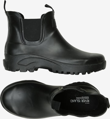River Island Stiefel 42 in Schwarz: Vorderseite