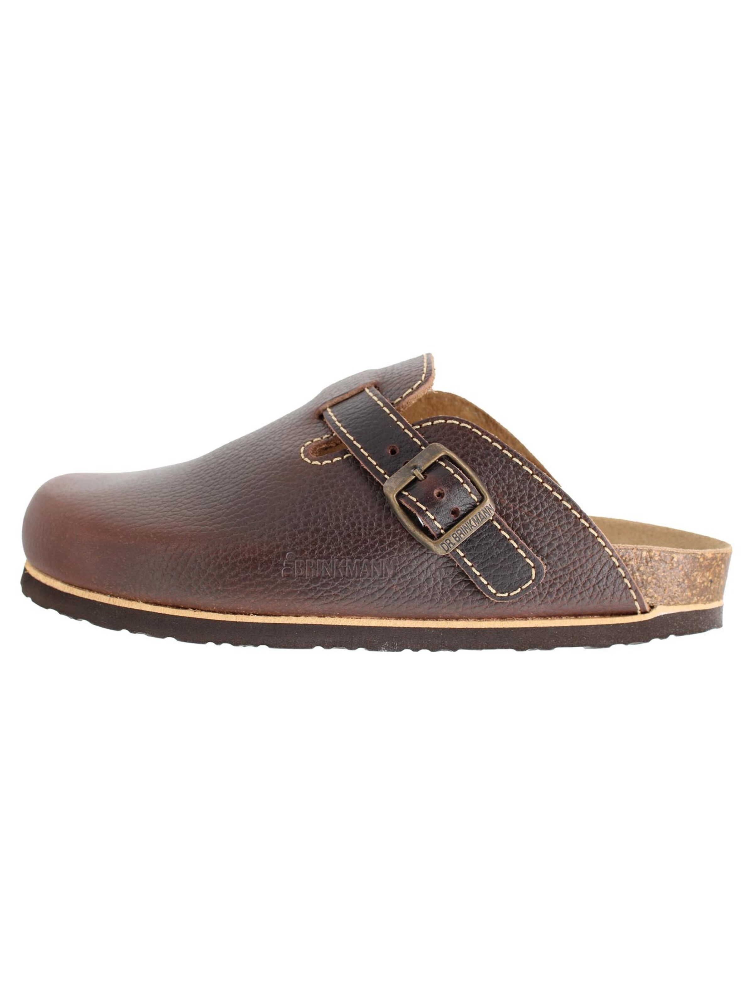 DR. BRINKMANN Clogs 'Nerpio' in Brown: front
