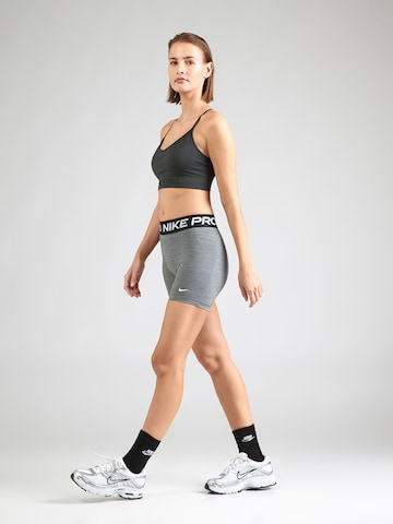 NIKE Skinny Sportshorts 'NP 365' in Grau