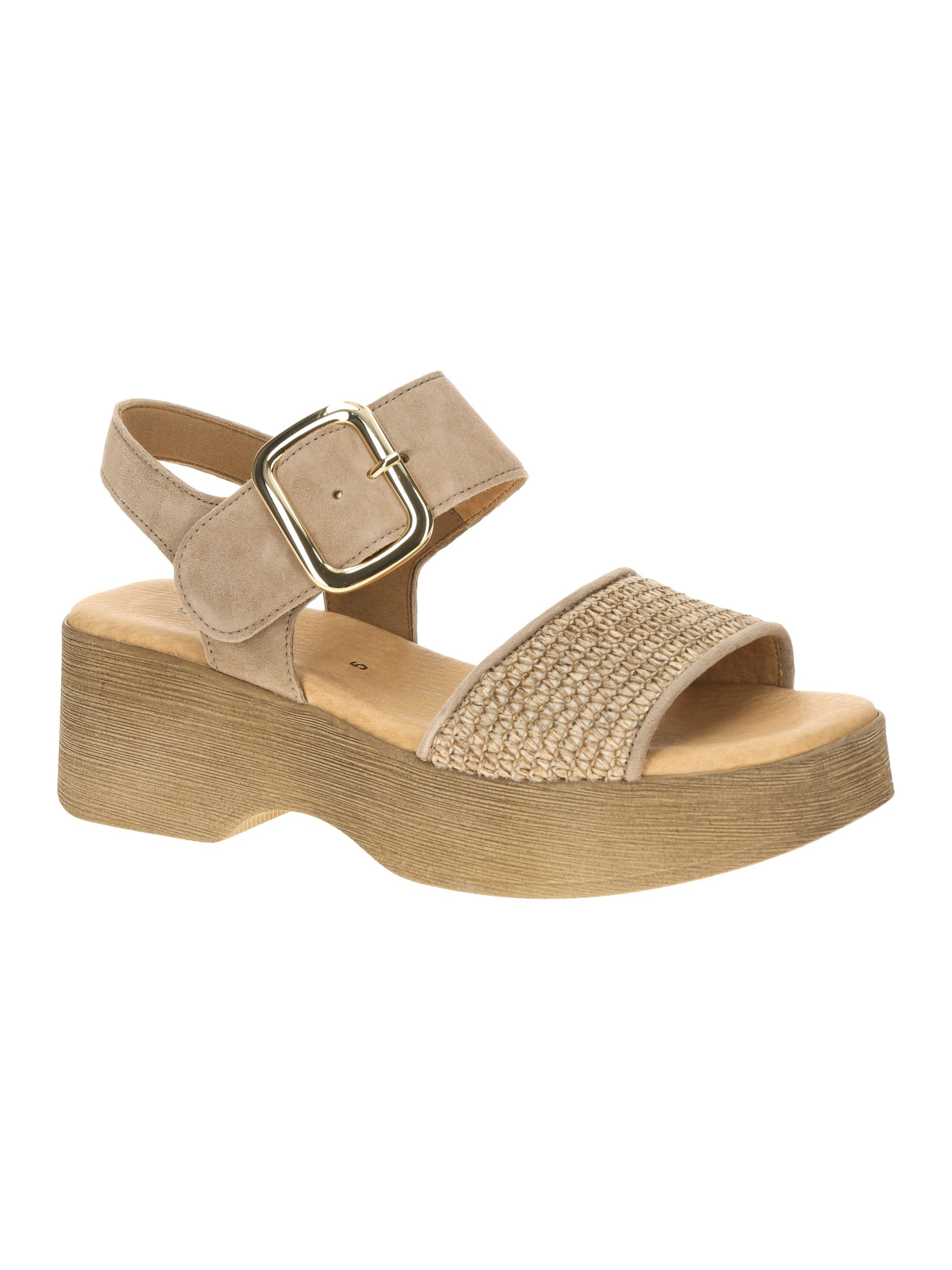 GABOR Sandale‌‌‌‌‌‌ in Beige: Vorderseite