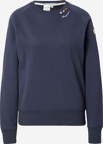 Ragwear Sweatshirt in Blauw: voorkant