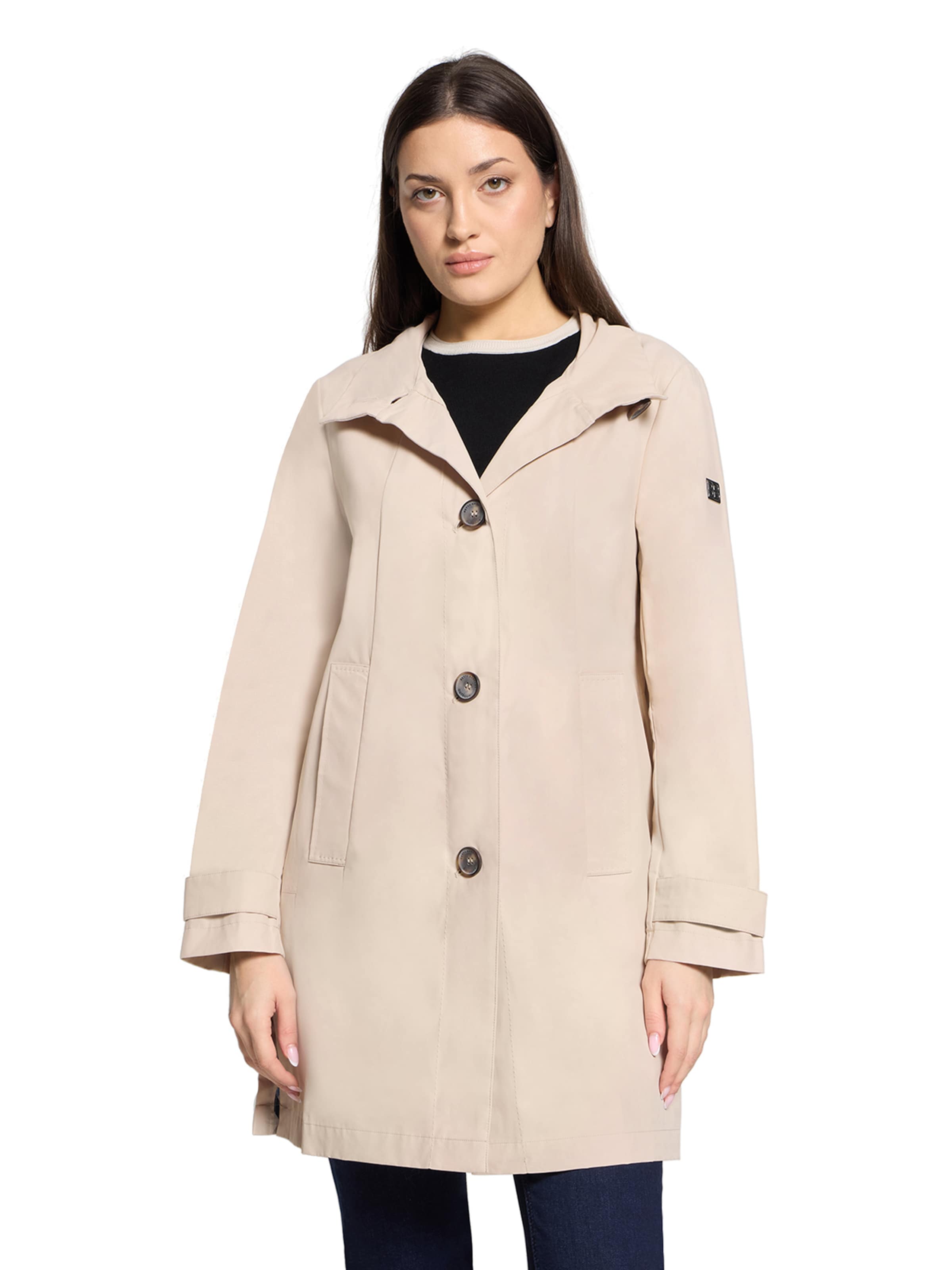 Veste mi-saison Betty Barclay en beige : devant