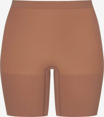 Pantaloni modellanti 'Power' di SPANX in beige: frontale