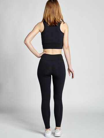Skinny Leggings 'Sport Leggings High Waist' di SPORTKIND in nero