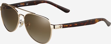 Tory Burch Солнцезащитные очки '0TY6070' в Золотой: спереди