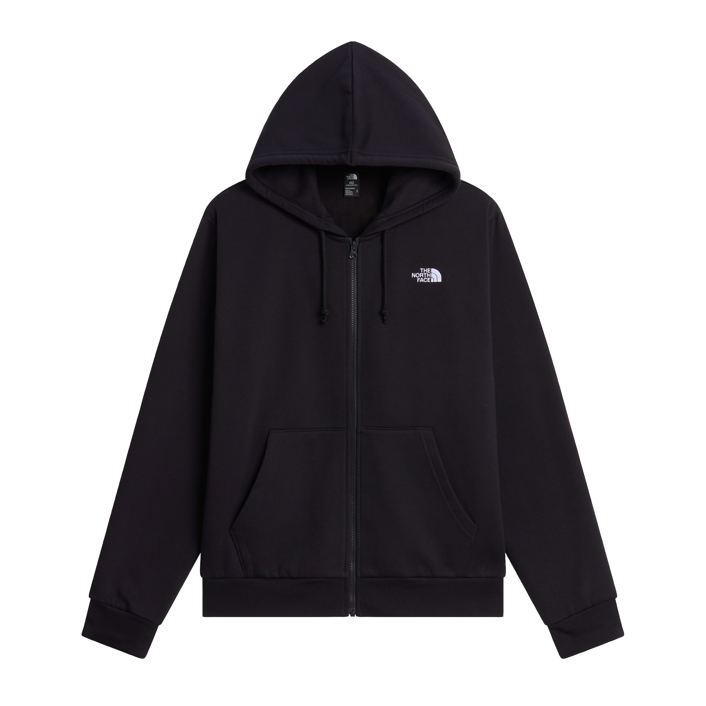 Veste de survêtement THE NORTH FACE en noir : devant