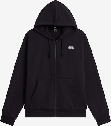 Veste de survêtement THE NORTH FACE en noir : devant