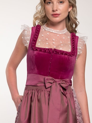 SPIETH & WENSKY Dirndl 'Gloria' in Roze