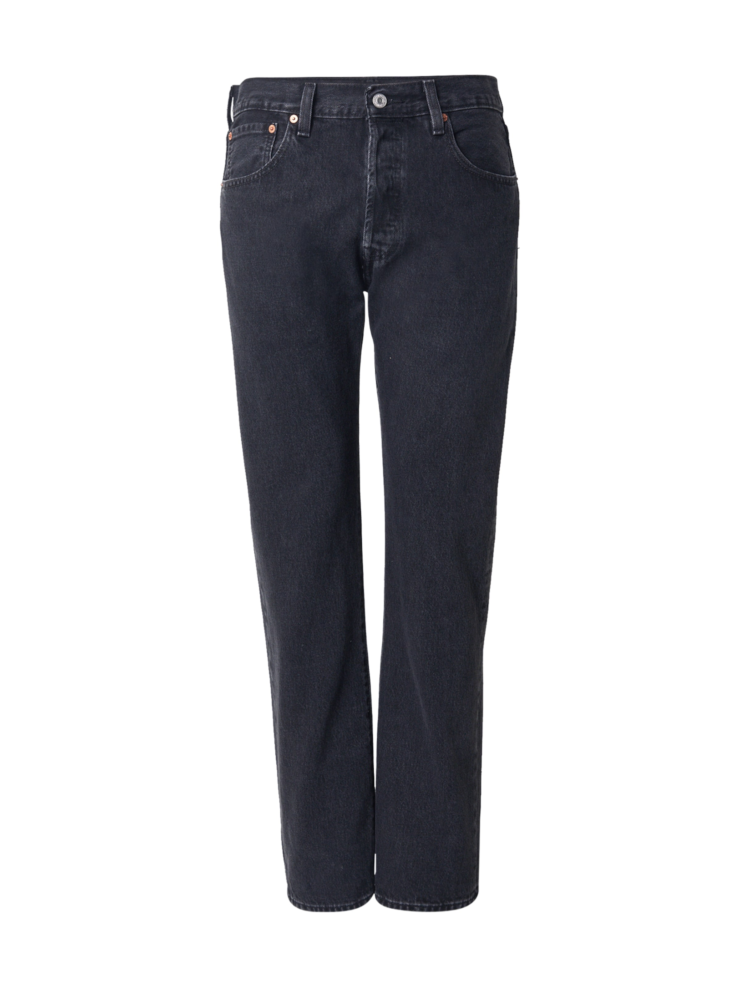 Regular Jeans '501® '93 Straight' de la LEVI'S ® pe negru: față