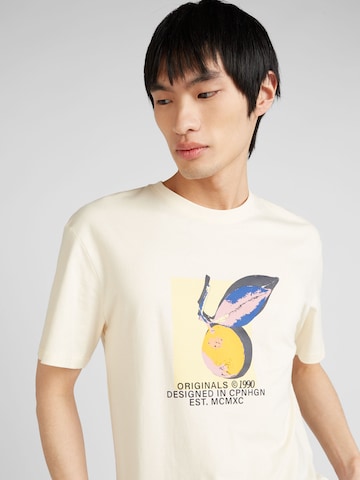 T-Shirt 'Tampa' JACK & JONES en beige