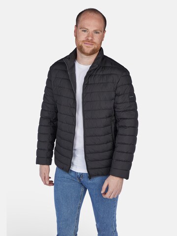 CALAMAR Jacke in Schwarz: Vorderseite