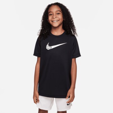 NIKE Funktionsshirt in Schwarz: Vorderseite