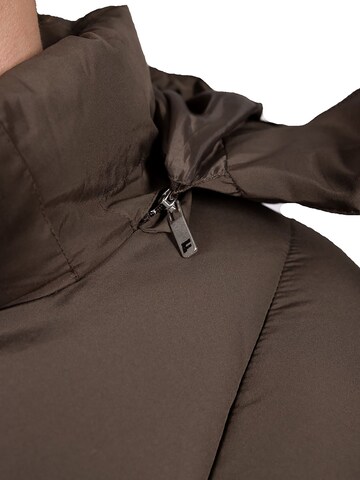 FAVELA Winter Jacket 'Abstract' in Brown