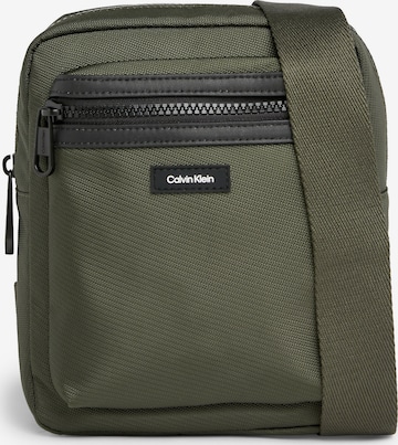 Calvin Klein Crossbody Bag 'Essential' in Green: front