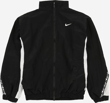 Nike Sportswear - Chaqueta de entretiempo 'DANCE' en negro: frente