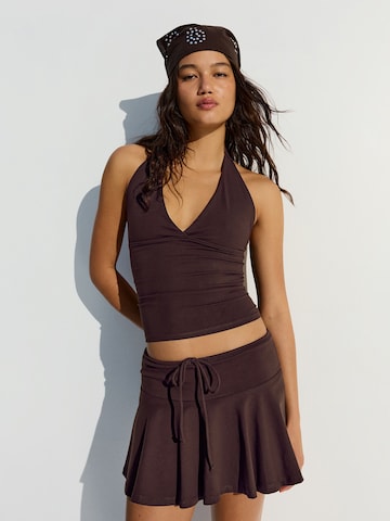 Bershka Пола в кафяво