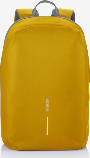 XD Design Backpack 'Bobby' in Mustard / Grey / White, Item view
