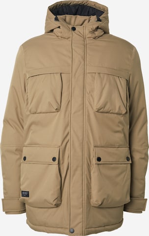 žalia INDICODE JEANS Žieminė striukė 'Tardil': priekis