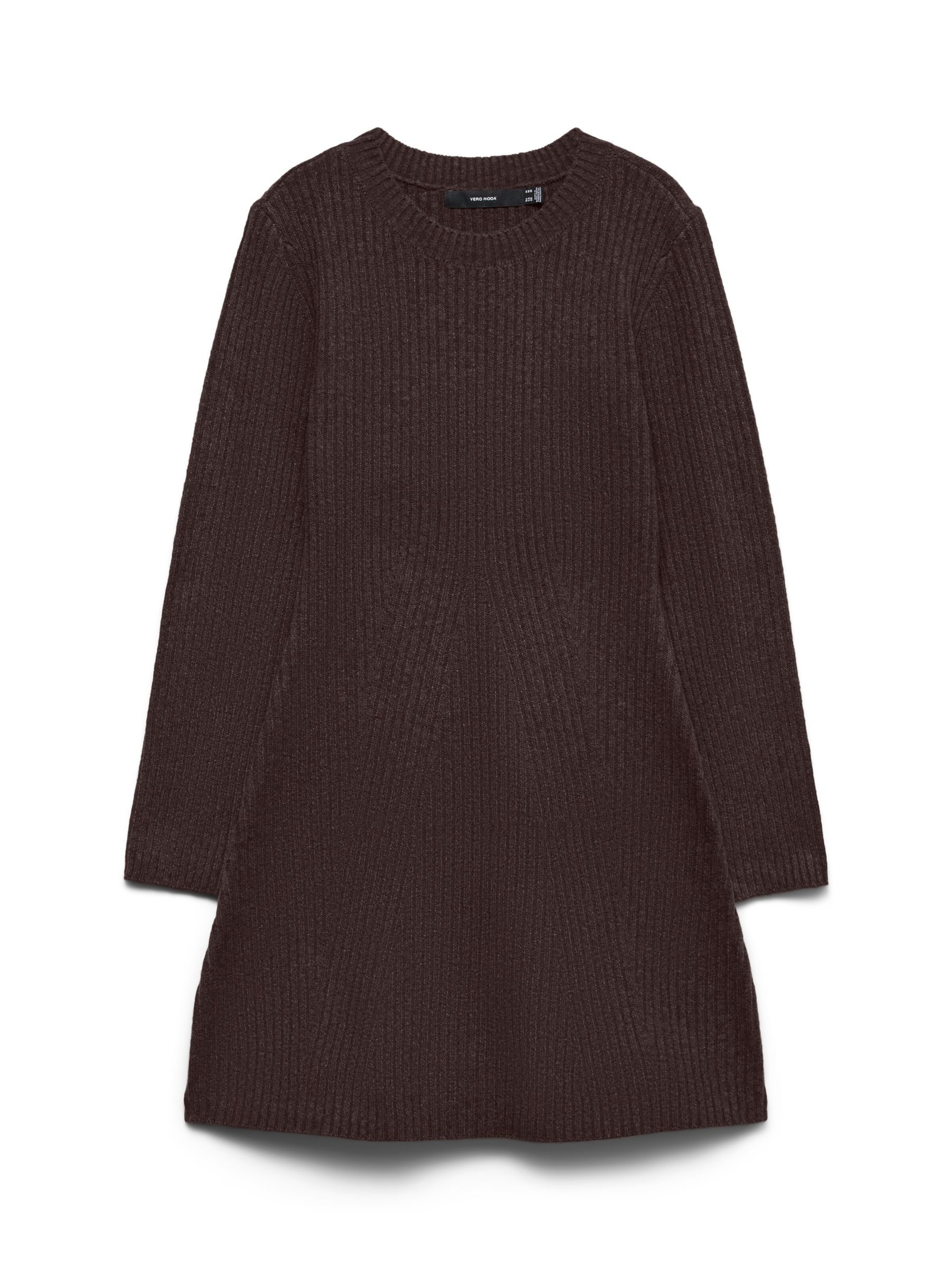 VERO MODA - Vestido en marrón: frente