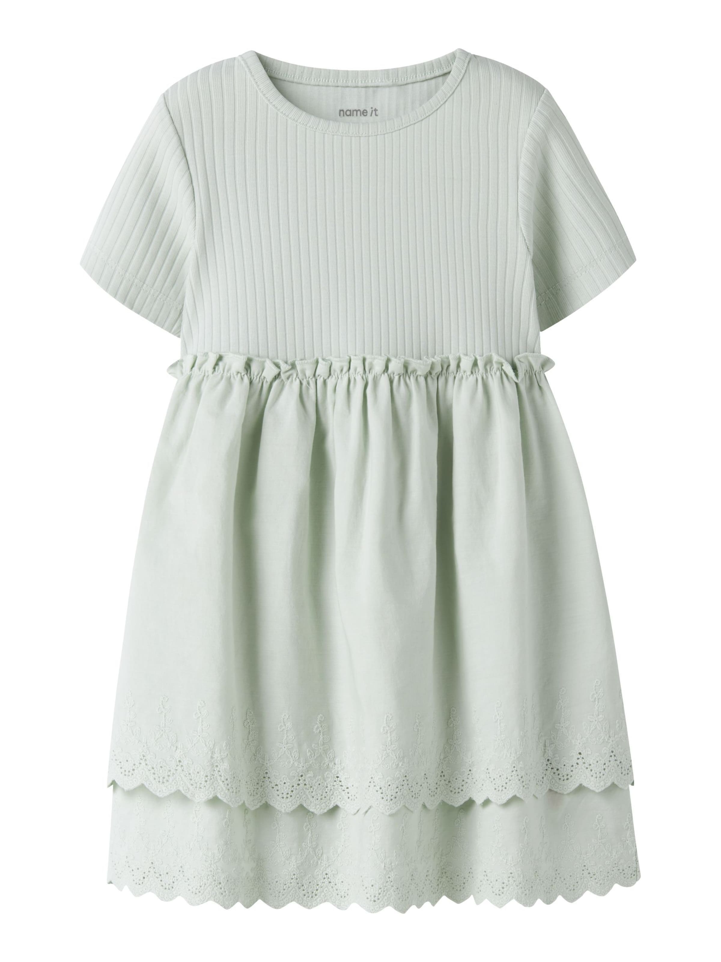 NAME IT - Vestido 'NMFHavelle' en verde: frente