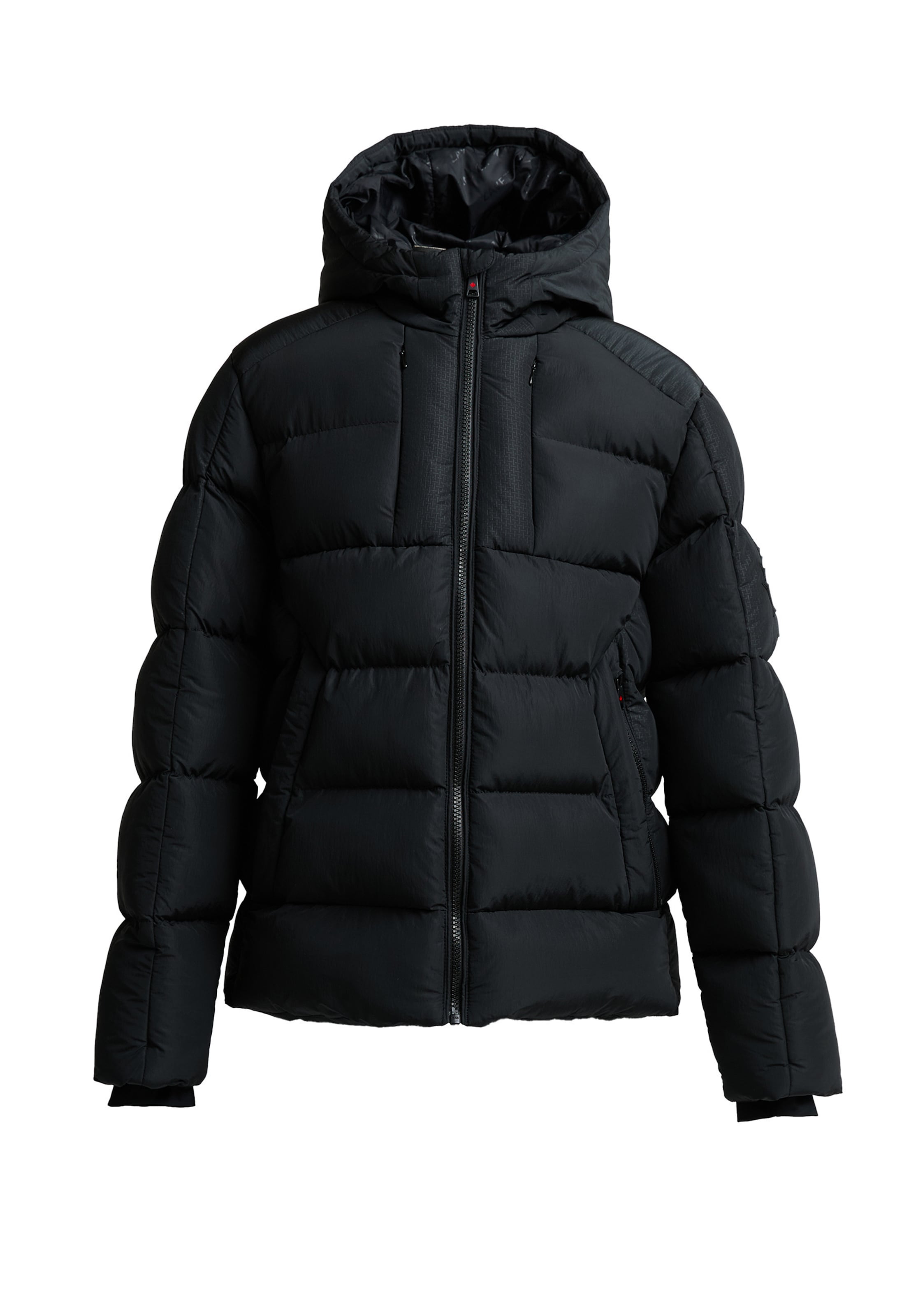 Zavetti Canada - Casaco de inverno 'Baressio' em preto: frente