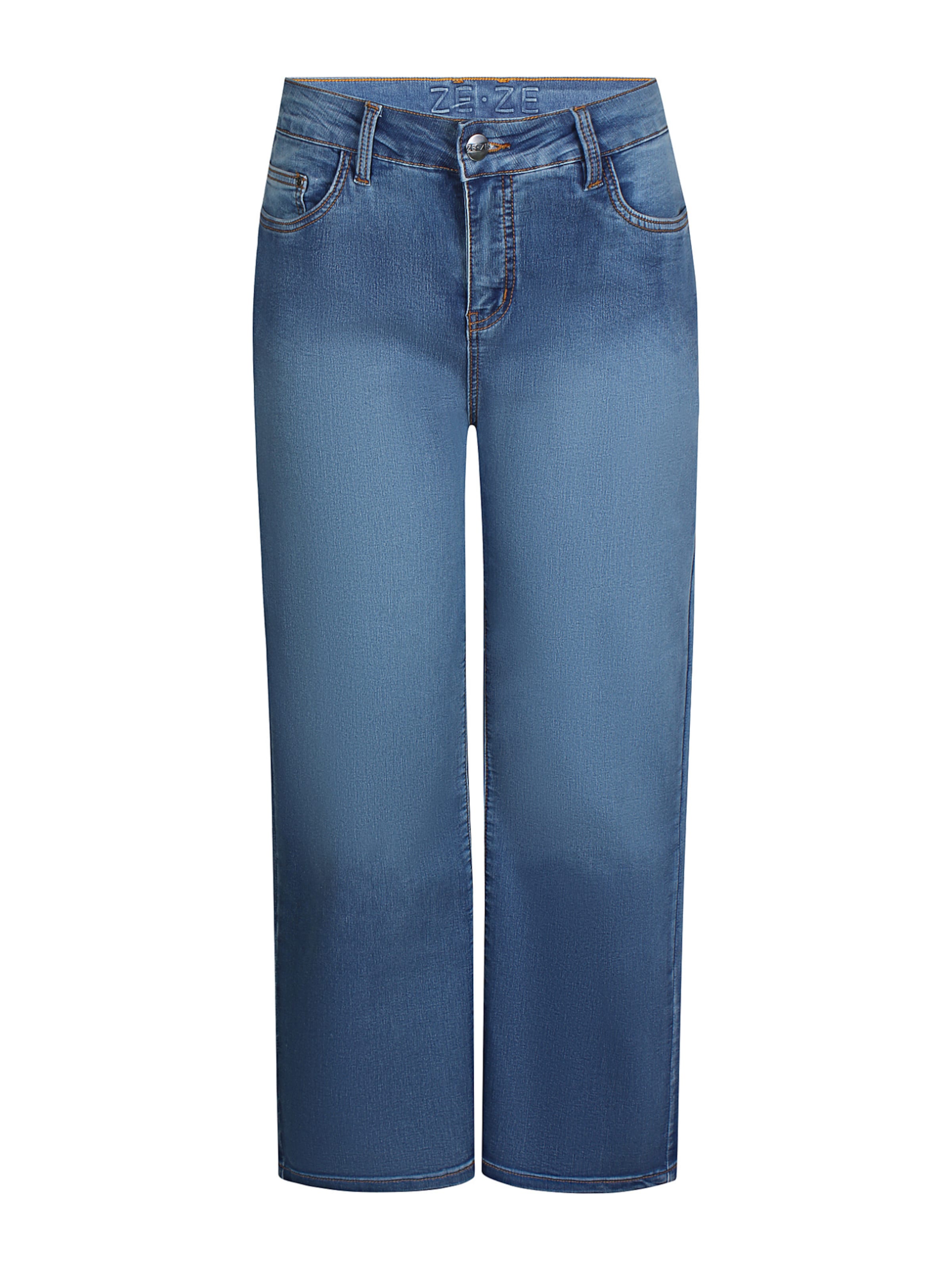 ze-ze regular Jeans 'Ruby 014' i blå: forside