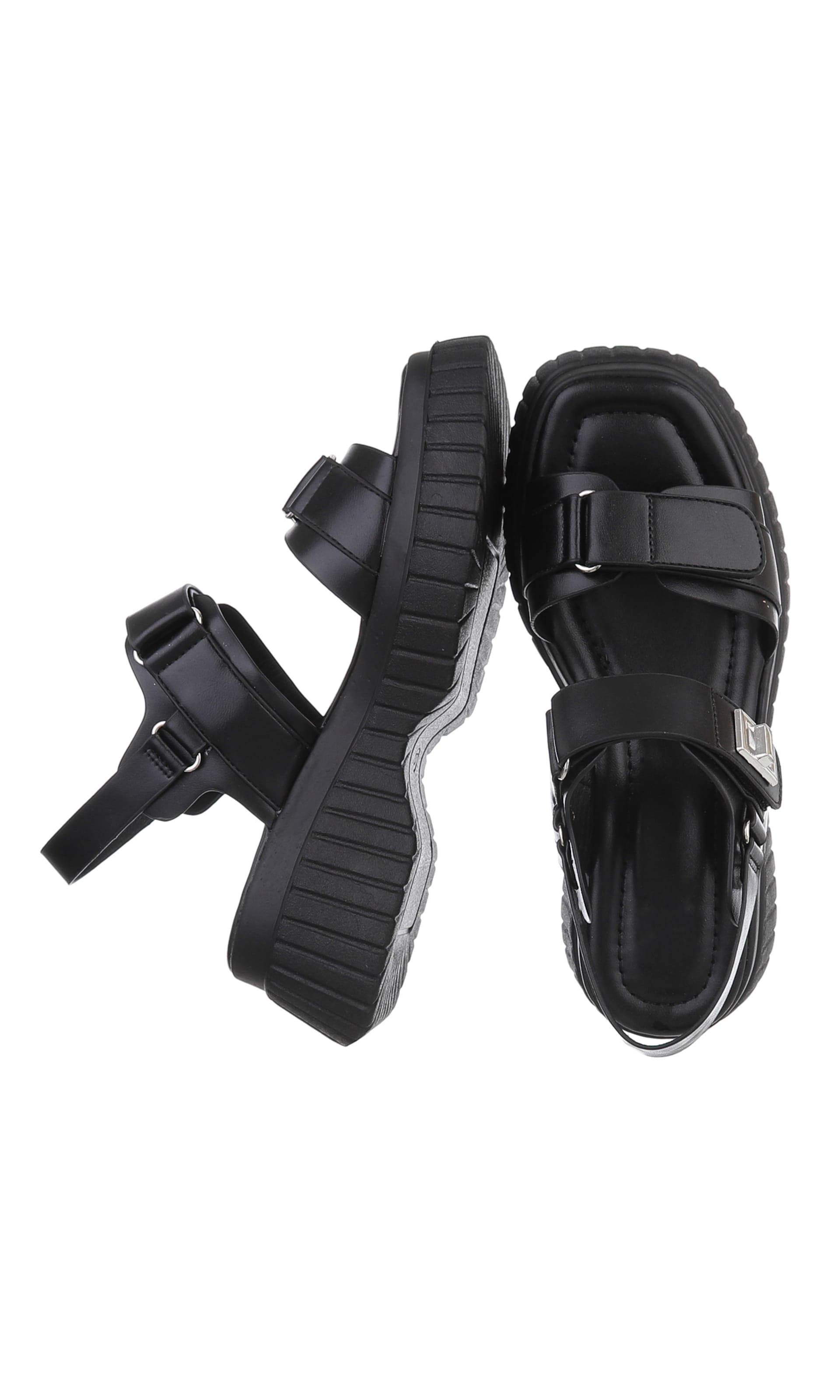 Ital-Design Sandals in Black