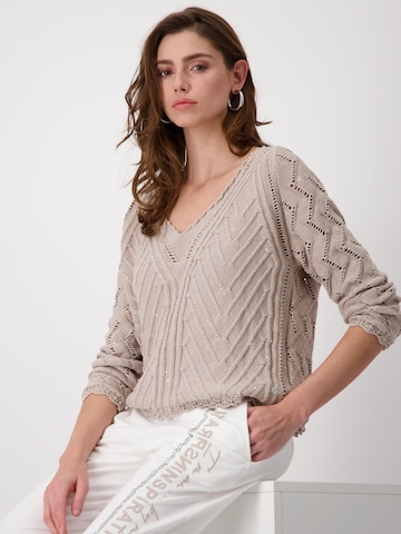 monari Sweater in Brown: front