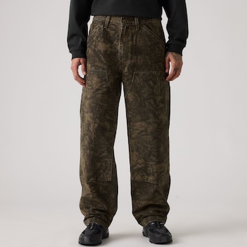 LEVI'S ® - Loosefit Calças de ganga '565 Loose Straight' em verde: frente