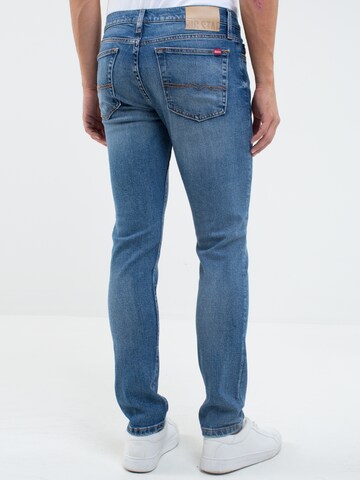 BIG STAR Slimfit Jeans 'Terry' in Blauw