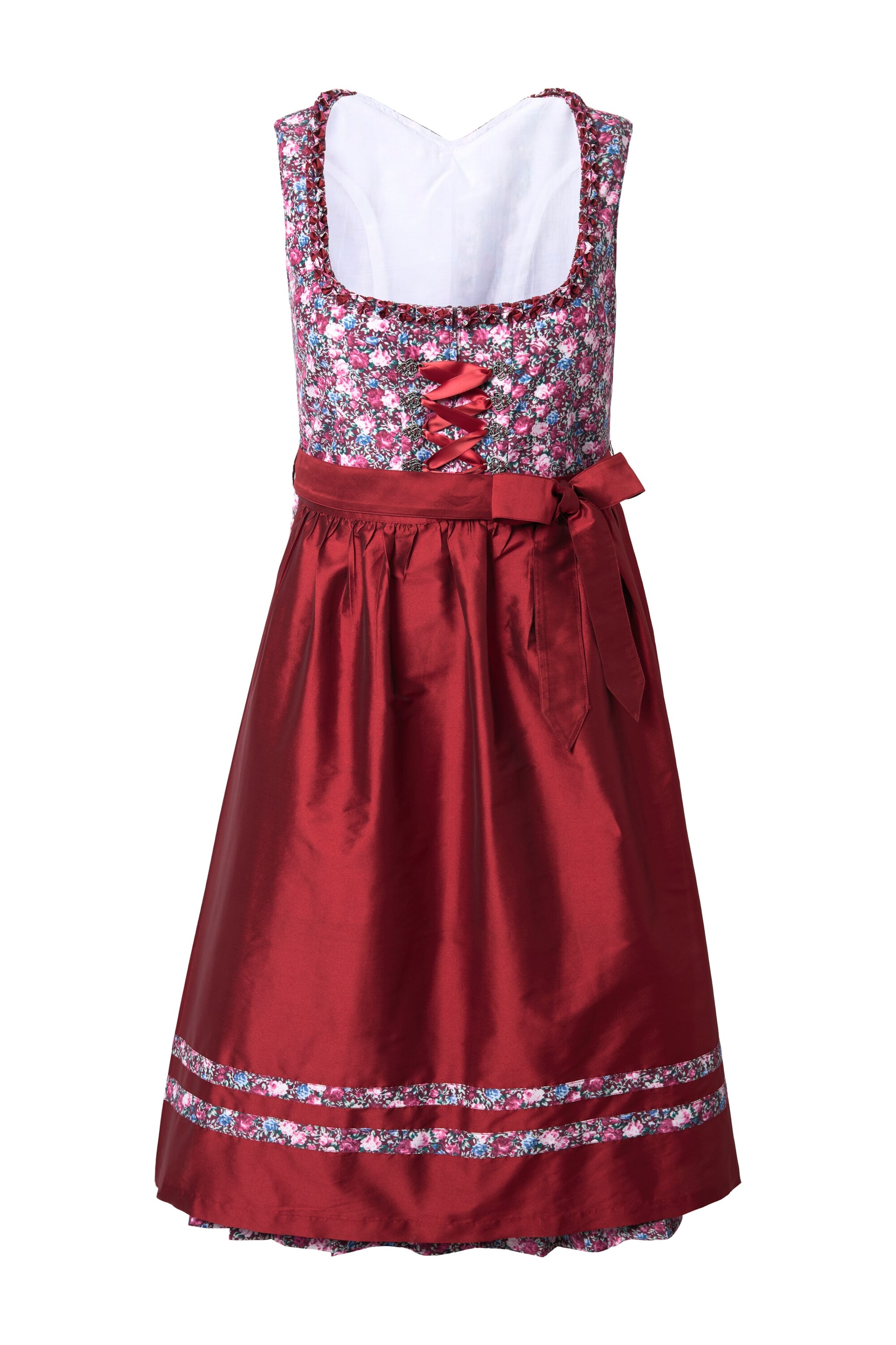Ulla Popken Dirndl in Rood: voorkant