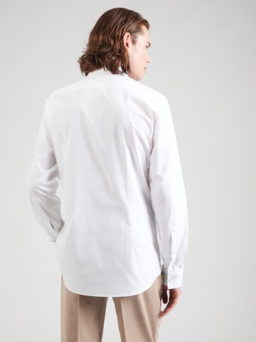 Coupe slim Chemise business 'Koey' HUGO en blanc