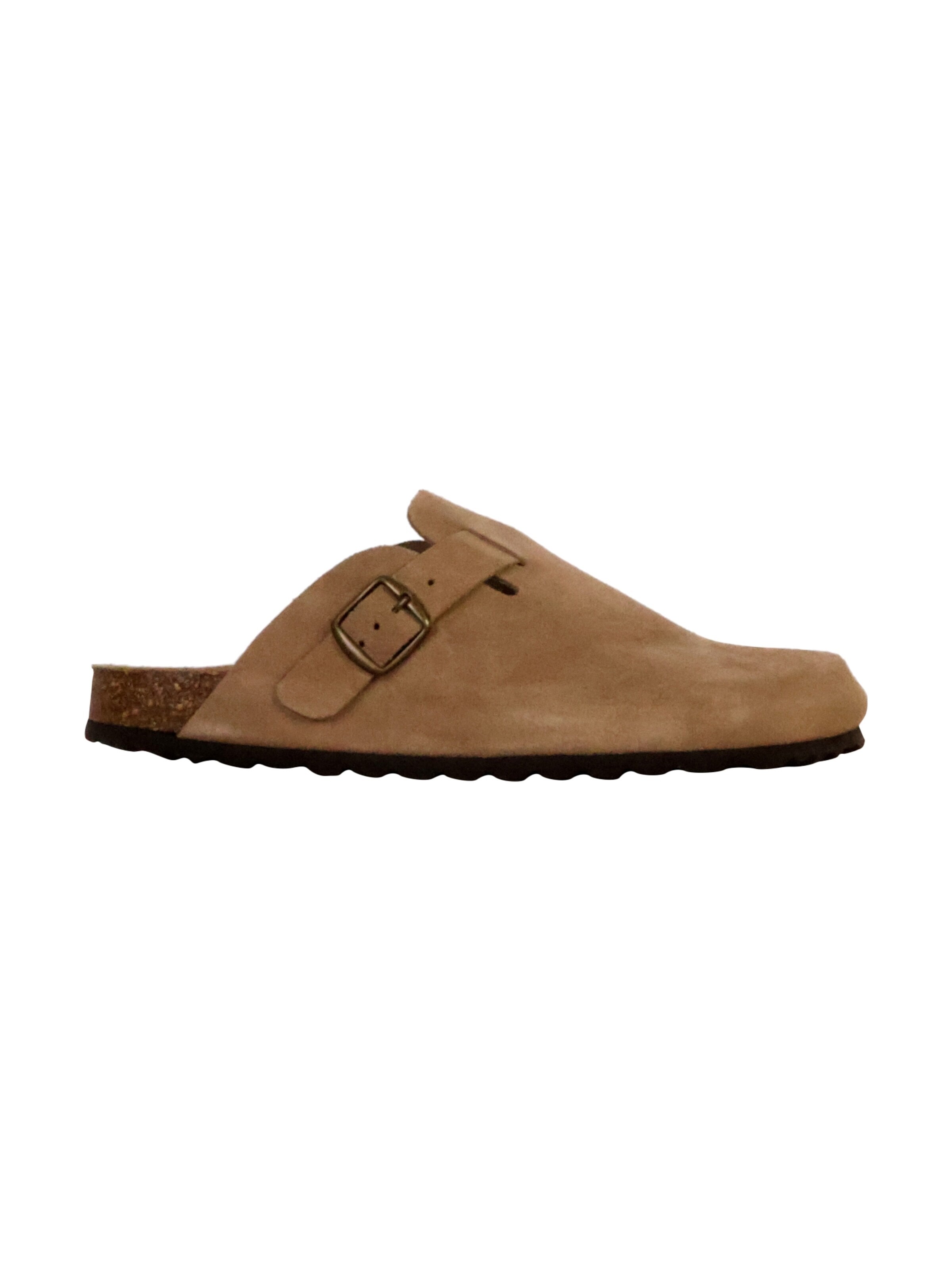 The Divine Factory Mule 'Joasis-Lederpantoletten' in Brown
