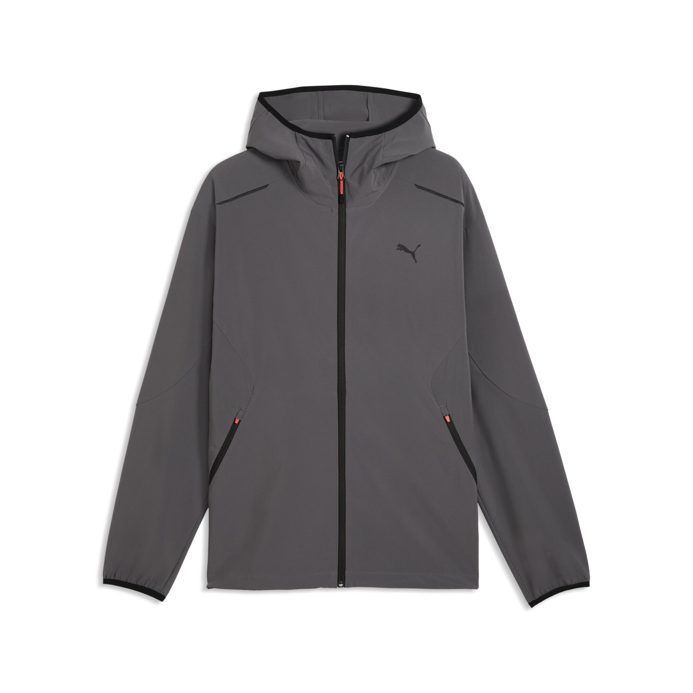 PUMA Winterjacke'TECH ' in Grau: Vorderseite