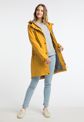 Manteau fonctionnel Schmuddelwedda en jaune