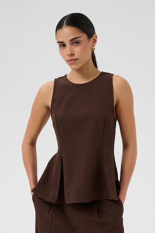 Kaffe Bluse in Braun: Vorderseite