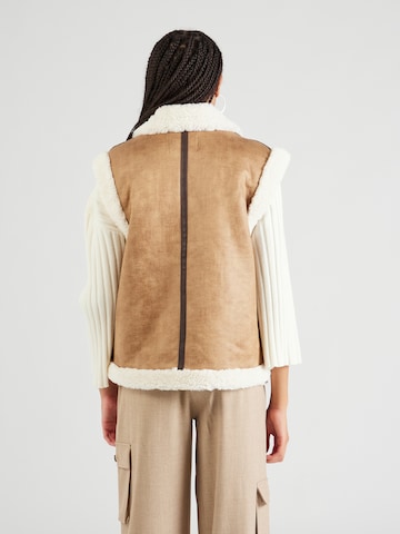 Gilet 'Asanne' b.young en marron