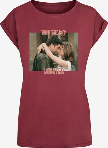 ABSOLUTE CULT T-Shirt 'Friends - You're My Lobster' in Rot: predná strana
