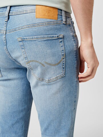 JACK & JONES Slimfit Jeans 'PETE' in Blauw
