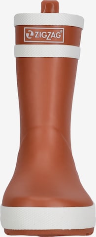 ZigZag Rubber Boots in Brown